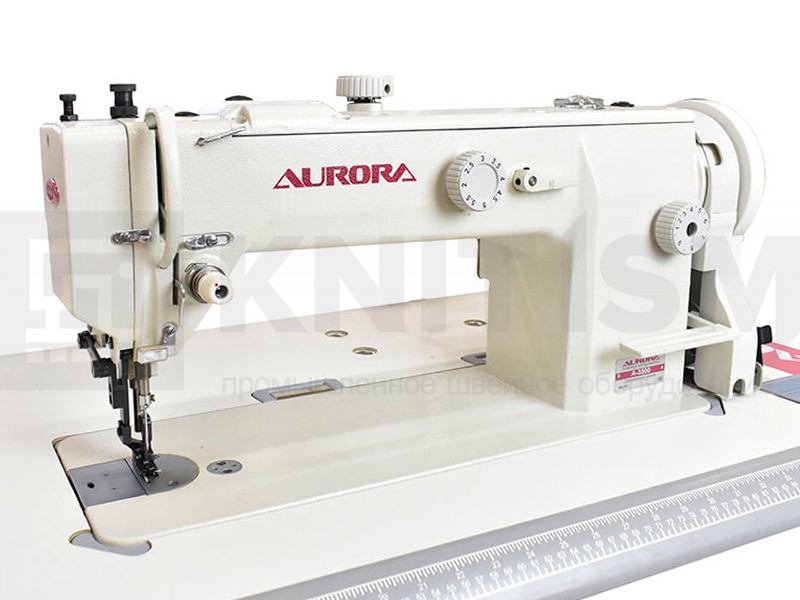 Прямострочная промышленная швейная машина с шагающей лапкой Aurora A-3500