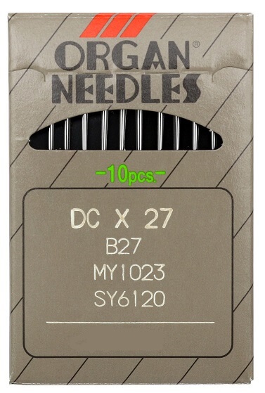 Игла Organ Needles DCx27 № 70/10 Ses легкие и средние материалы.