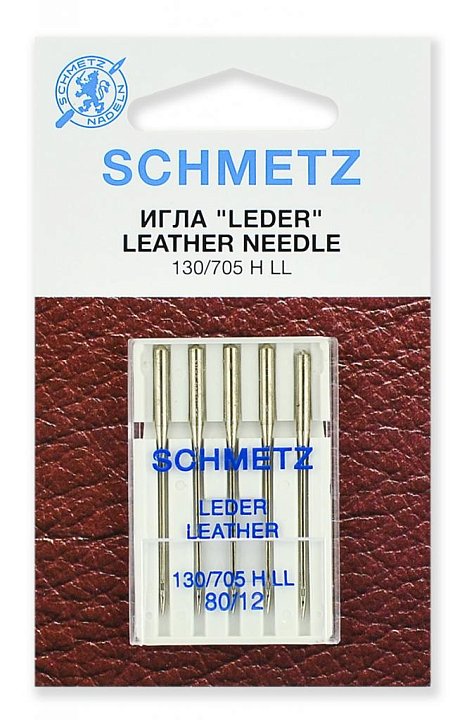 Иглы Schmetz для кожи №80