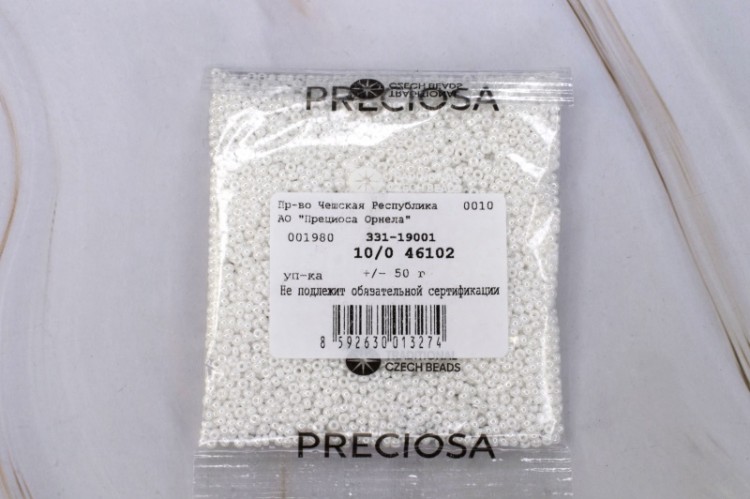 Бисер Preciosa 46102 50гр