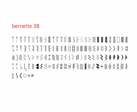 Бытовая швейная машина Bernette b38, Швейцария