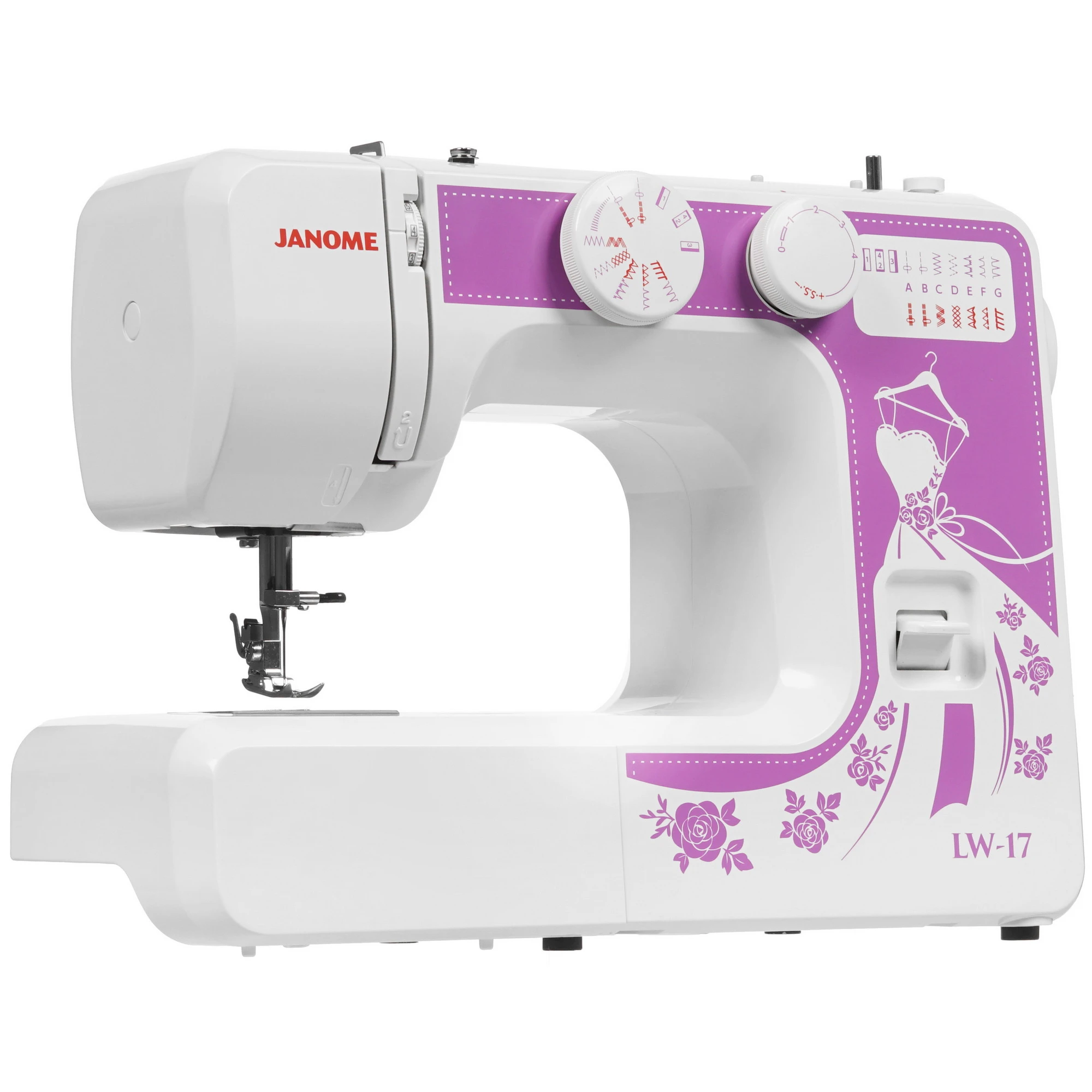 Бытовая швейная машина Janome LW-17, Япония